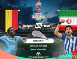 Belgia Ditahan Imbang Iran, Persaingan Grup G Piala Dunia 2026 Makin Ketat