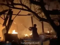 Kebakaran Bengkel Motor di Bogor, Api Sempat Merambat ke Bangunan Sekitar