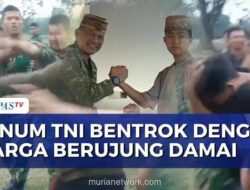 Bentrokan TNI dan Warga di Lampung Utara Berakhir Damai Lewat Musyawarah Adat