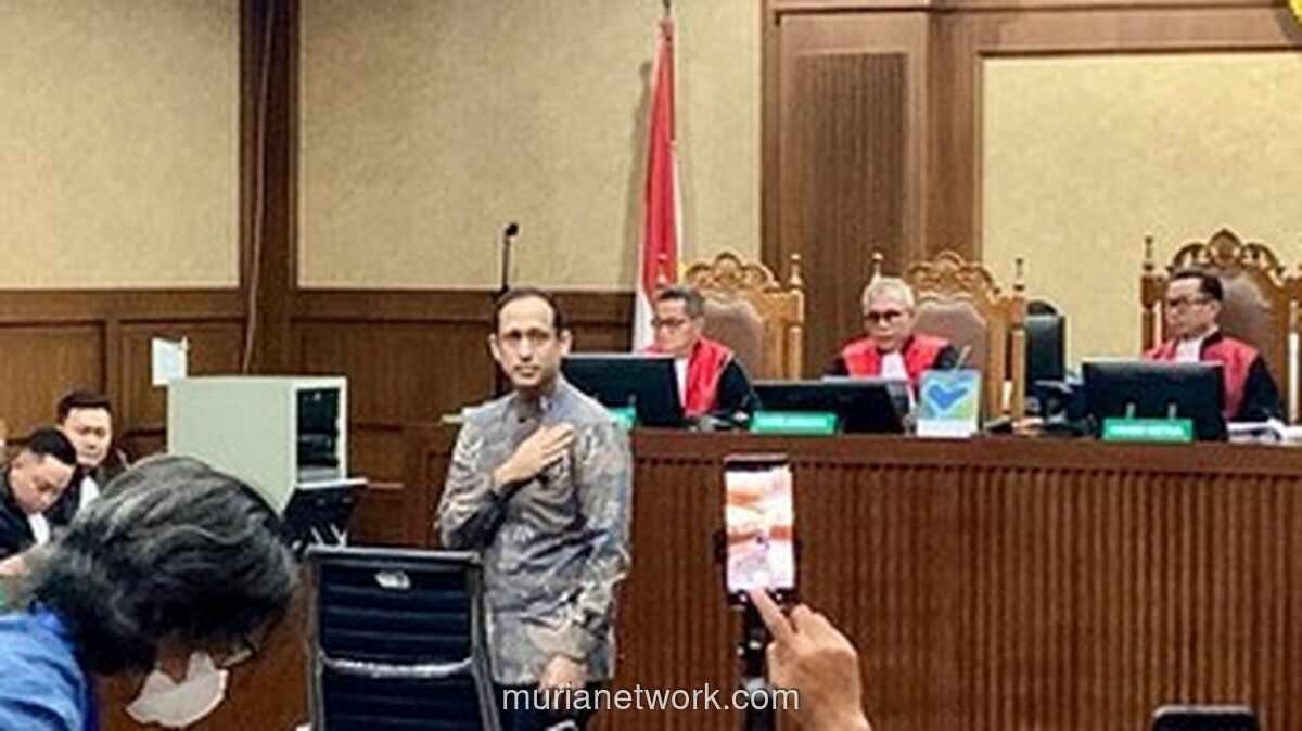 Putusan Nadiem Makarim Dibacakan, Berkas vonis Capai 1.146 Halaman