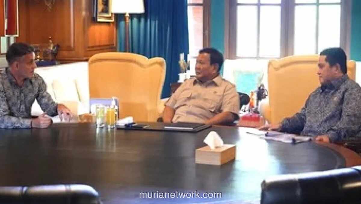 Presiden Prabowo Terima Menpora dan Pelatih Timnas Bahas Target Lolos Piala Dunia 2030