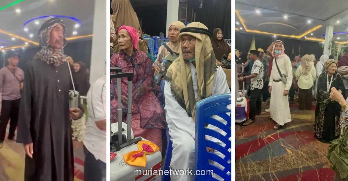 Jemaah Haji Bone Disambut Haru, Kostum Gemerlap Khas Timur Tengah Jadi Sorotan