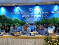 Bluebird Bagikan Dividen Rp415,3 Miliar, Rasio Pembayaran Naik ke 65,3 Persen