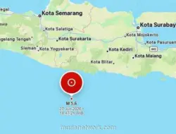 Gempa M5,3 Guncang Pacitan, BMKG Pastikan Tak Berpotensi Tsunami