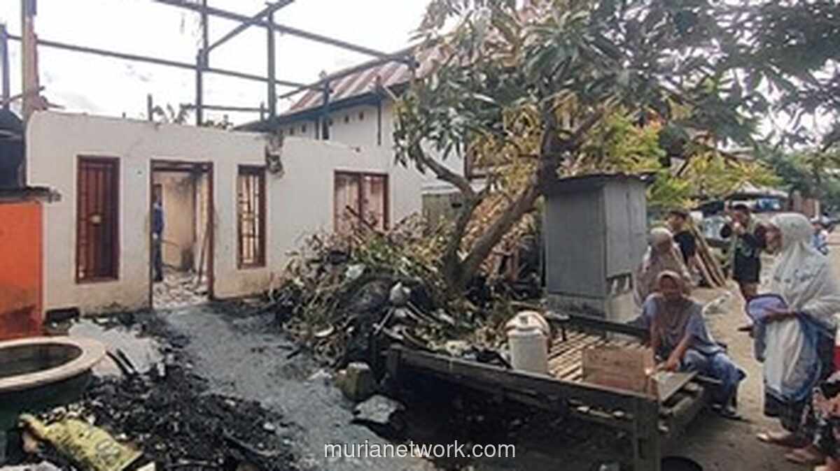 Kakek 70 Tahun Tertimpa Reruntuhan Plafon saat Rumahnya Terbakar di Polman