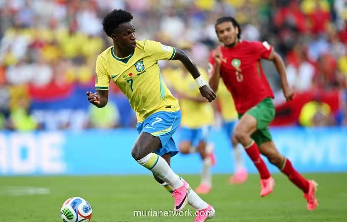 Brasil dan Maroko Bermain Imbang 1-1 di Laga Perdana Piala Dunia 2026