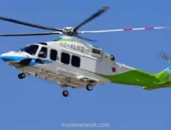 Helikopter Aramco Jatuh di Arab Saudi, 14 Tewas