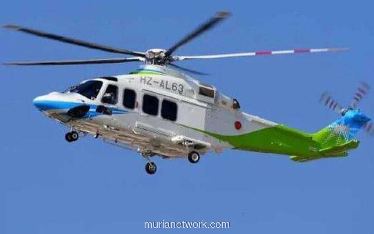 Helikopter Aramco Jatuh di Arab Saudi, 14 Tewas