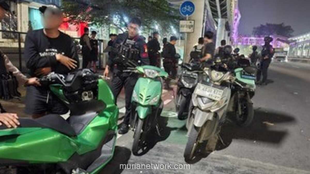 Brimob Patroli Malam di Jakarta, Tangerang, dan Bekasi, Amankan Dua Pelaku Curanmor serta Bubarkan Balap Liar