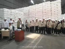 BULOG Buka Gudang untuk Mahasiswa UGM, Perlihatkan Tata Kelola Stok Beras 5,4 Juta Ton