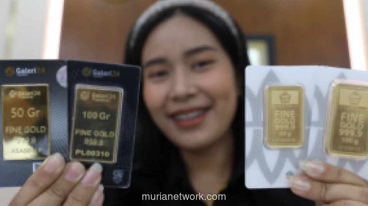Harga Emas Batangan Pegadaian Stabil, Tak Bergerak di Semua Ukuran