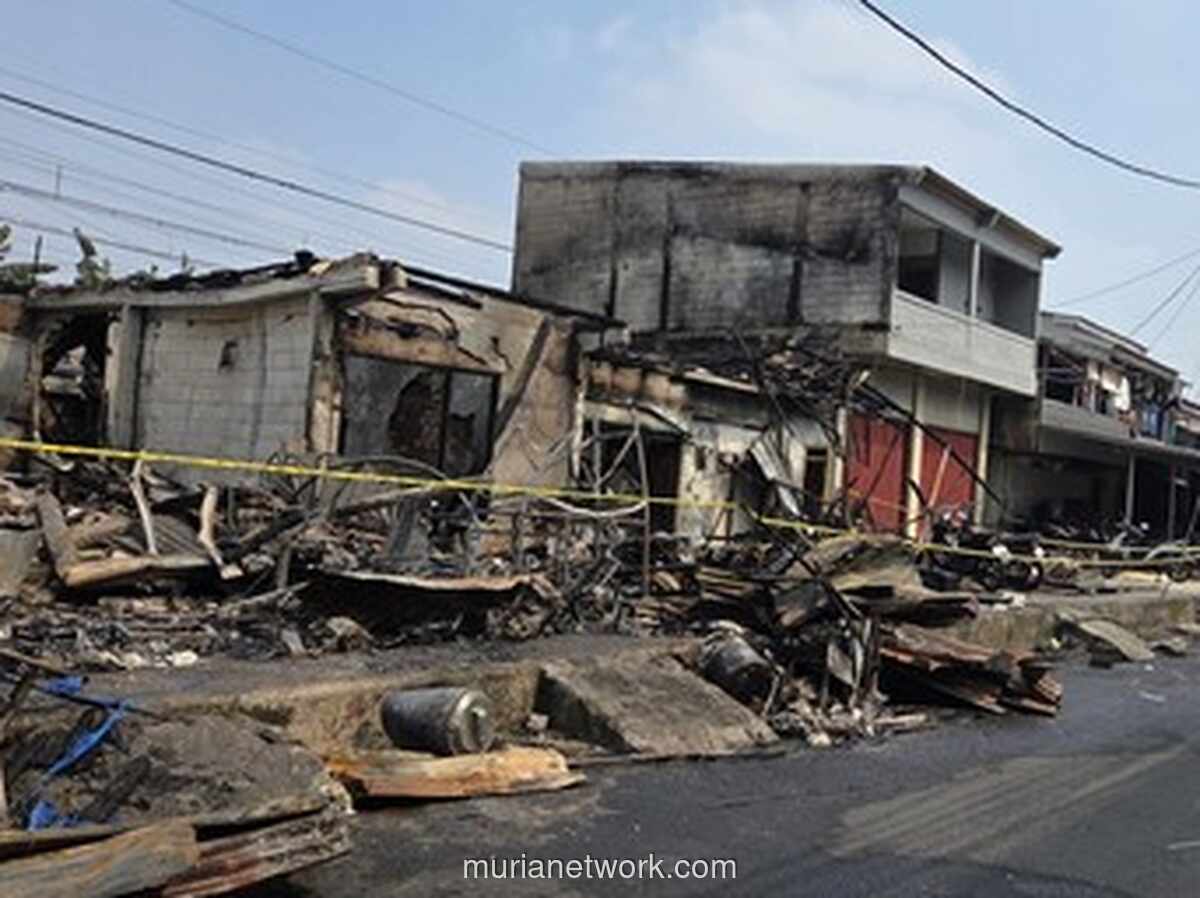 Kebakaran di Permukiman Padat Tanah Abang Hanguskan Enam Rumah, Satu Tewas