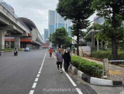 CFD Rasuna Said Ditiadakan Sementara karena Jakarta International Marathon, Sejumlah Warga Tetap Berolahraga