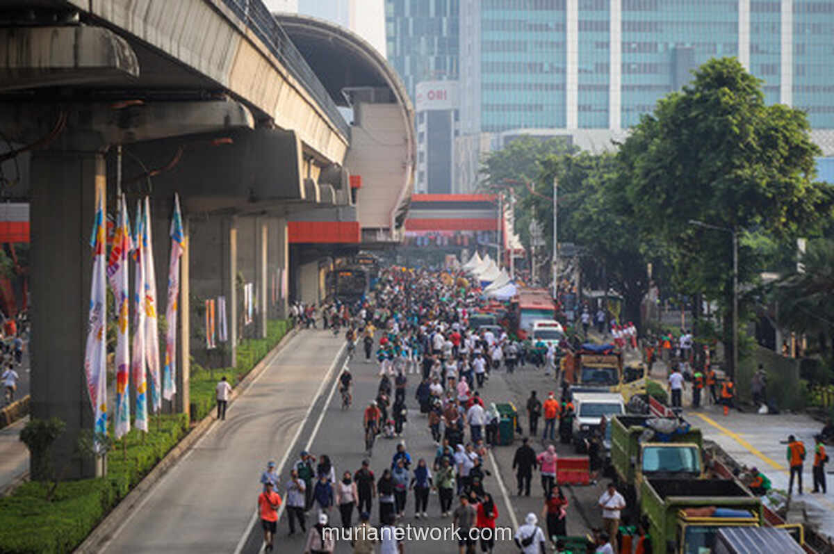 CFD Rasuna Said Ditiadakan Saat Puncak HUT ke-499 Jakarta, Transportasi Umum Rp 1