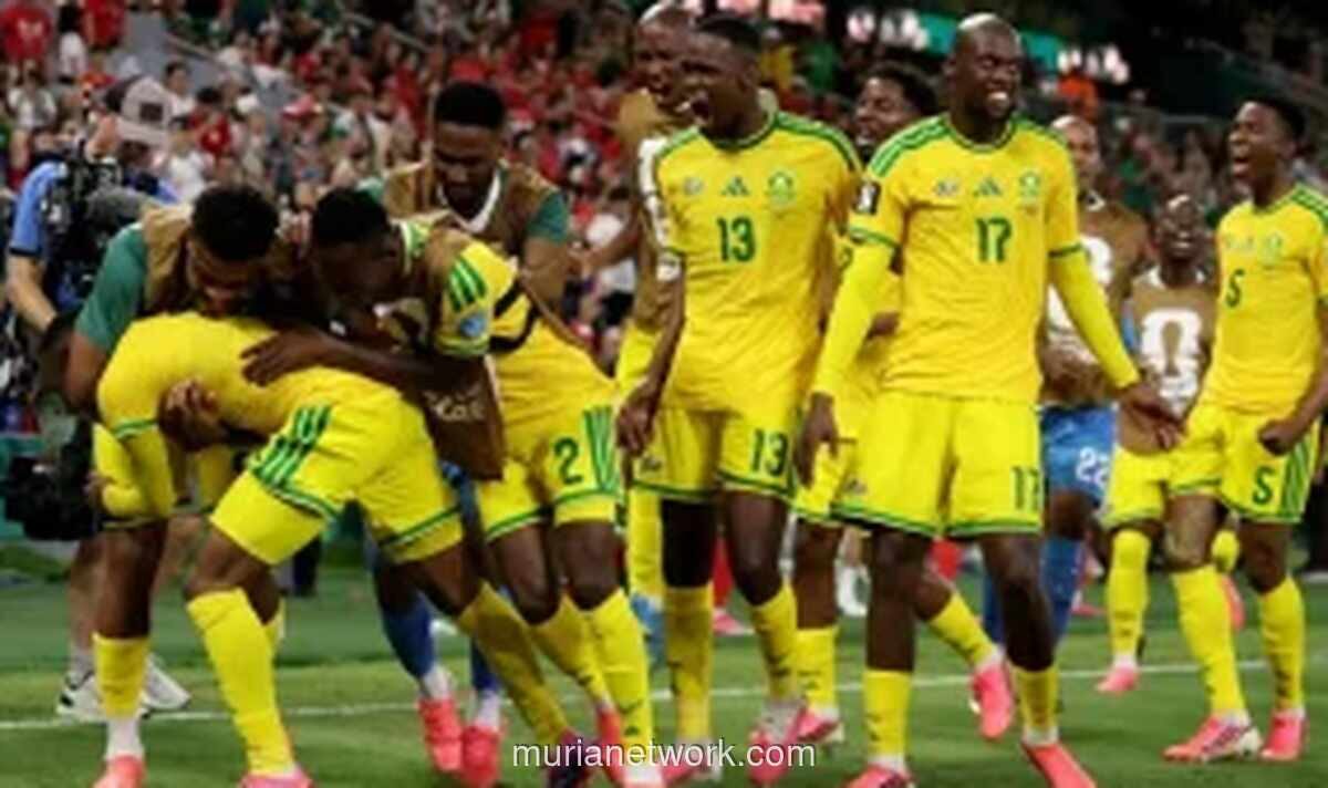 Afrika Selatan Kejutkan Korea Selatan, Pastikan Tiket ke 32 Besar Piala Dunia 2026