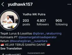 Yudha W.K. Putra, Relawan Gibran, Resmi Jadi Komisaris Anak Usaha Jasa Marga
