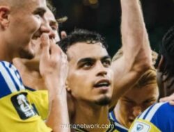 Yasin Ayari Bersujud Syukur Usai Cetak Dua Gol, Bintang Muda Swedia Keturunan Tunisia Curi Perhatian di Piala Dunia 2026