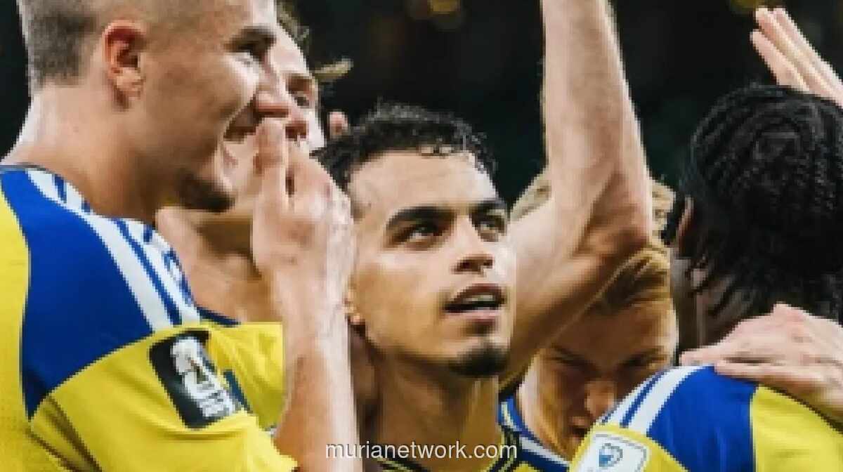 Yasin Ayari Bersujud Syukur Usai Cetak Dua Gol, Bintang Muda Swedia Keturunan Tunisia Curi Perhatian di Piala Dunia 2026
