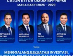 Debat Ketiga Calon Ketum HIPMI Digelar Rabu, Bahas Investasi dan Hilirisasi di Tengah Tekanan Ekonomi Global