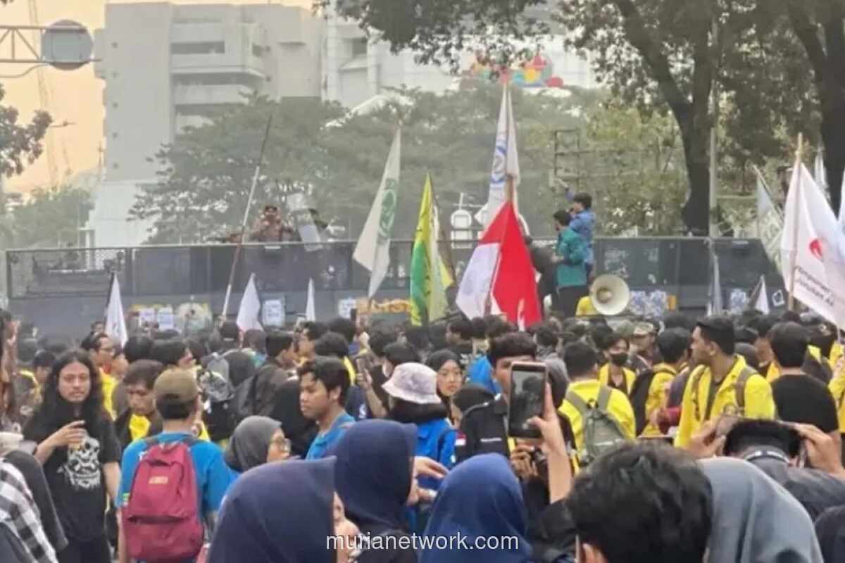 Polri-TNI Siagakan 4.151 Personel Amankan Demo Mahasiswa di Bundaran HI