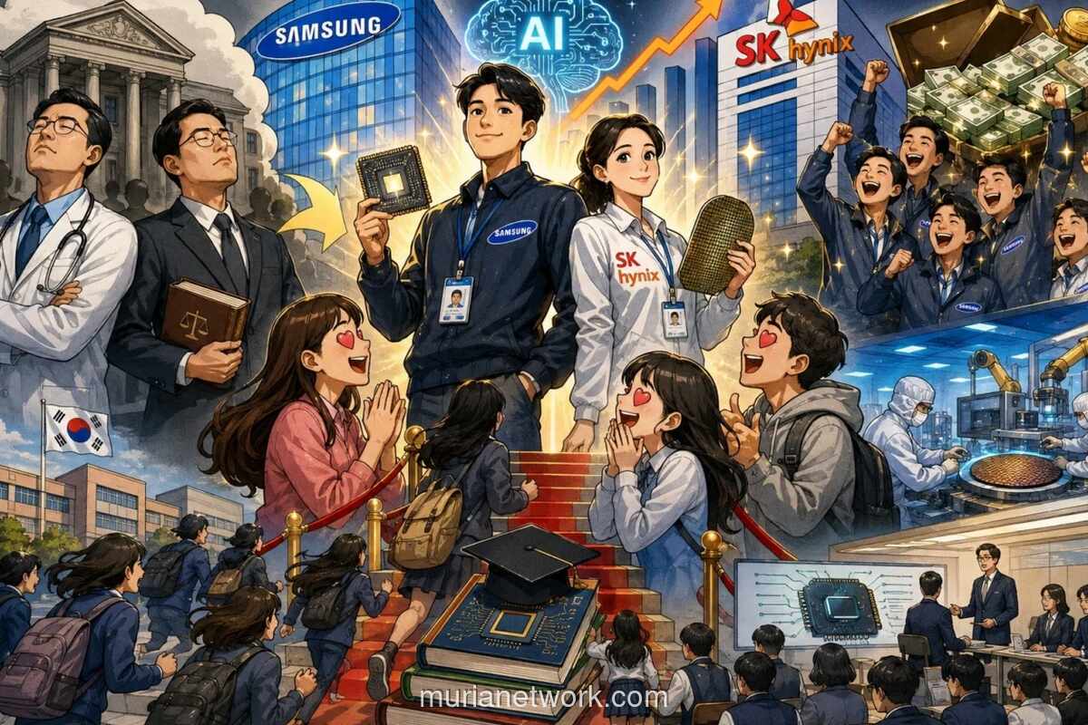 Insinyur Chip Kini Jadi Primadona Baru di Pasar Kerja dan Perjodohan Korea Selatan