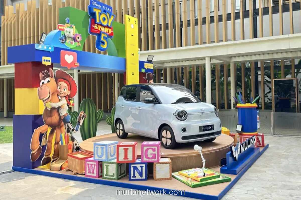 Wuling Manfaatkan Kampanye Toy Story 5 untuk Perkenalkan Jajaran Mobil Listrik