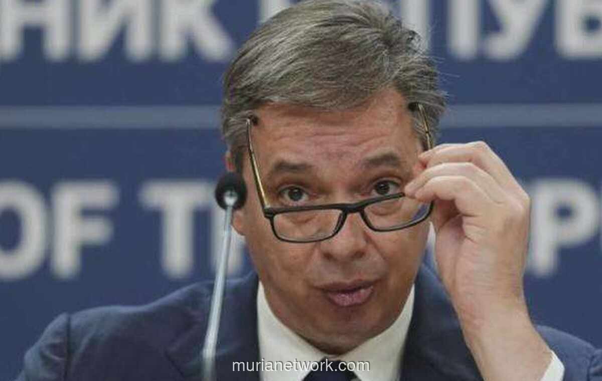 Di Tengah Gelombang Demonstrasi, Presiden Serbia Vucic Umumkan Akan Mundur