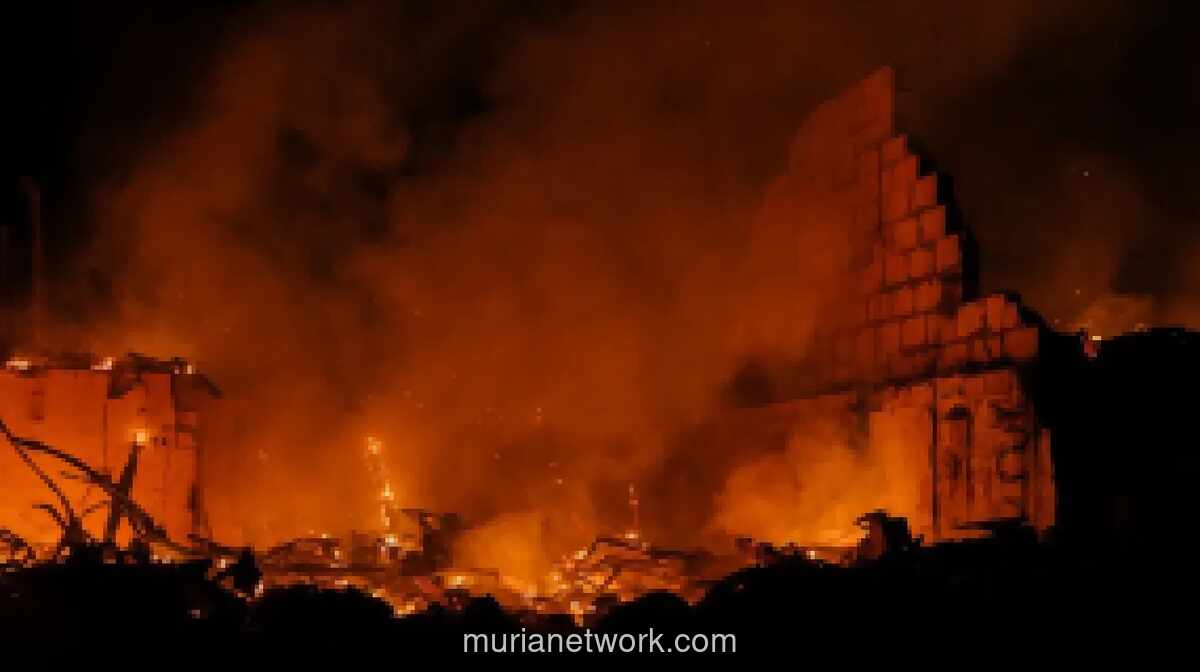 Restoran Milik Warga Ukraina di Warsawa Dibakar Dua Pria Bermasker