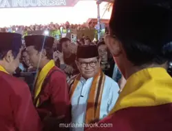 Pramono Anung dan Rano Karno Hadiri Malam Puncak HUT Jakarta di Bundaran HI