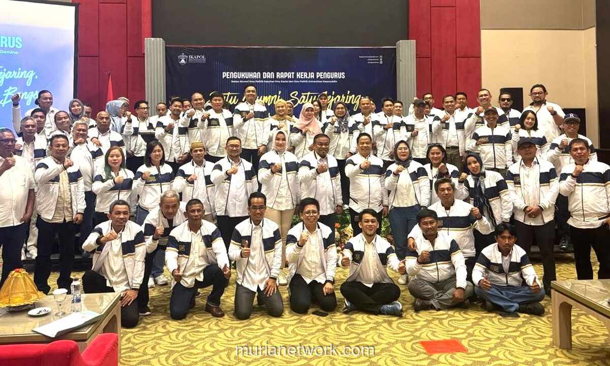 Andi Taletting Langi Resmi Pimpin IKA Ilmu Politik Unhas, Canangkan Lima Program Prioritas