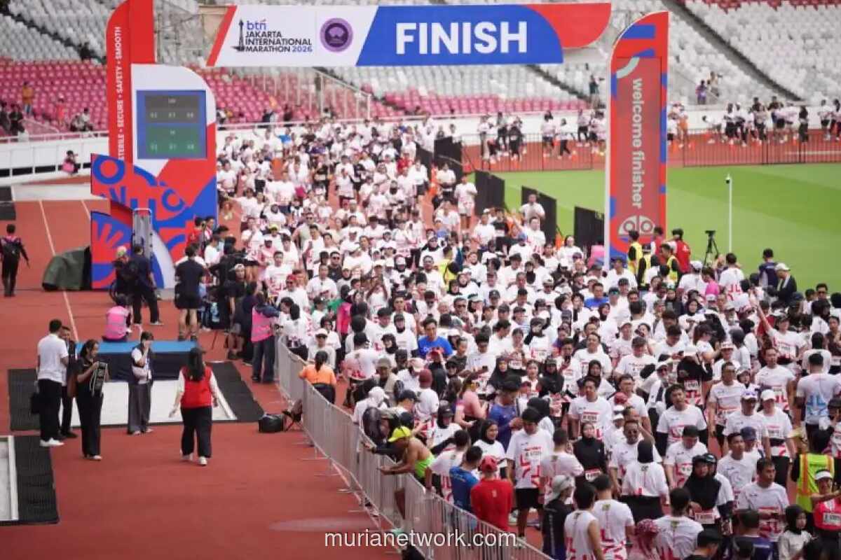 20.500 Pelari Ramaikan Hari Pertama BTN Jakarta International Marathon 2026