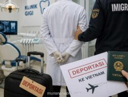 Warga Vietnam Dideportasi Usai Praktik Dokter Gigi Ilegal di Ciputat