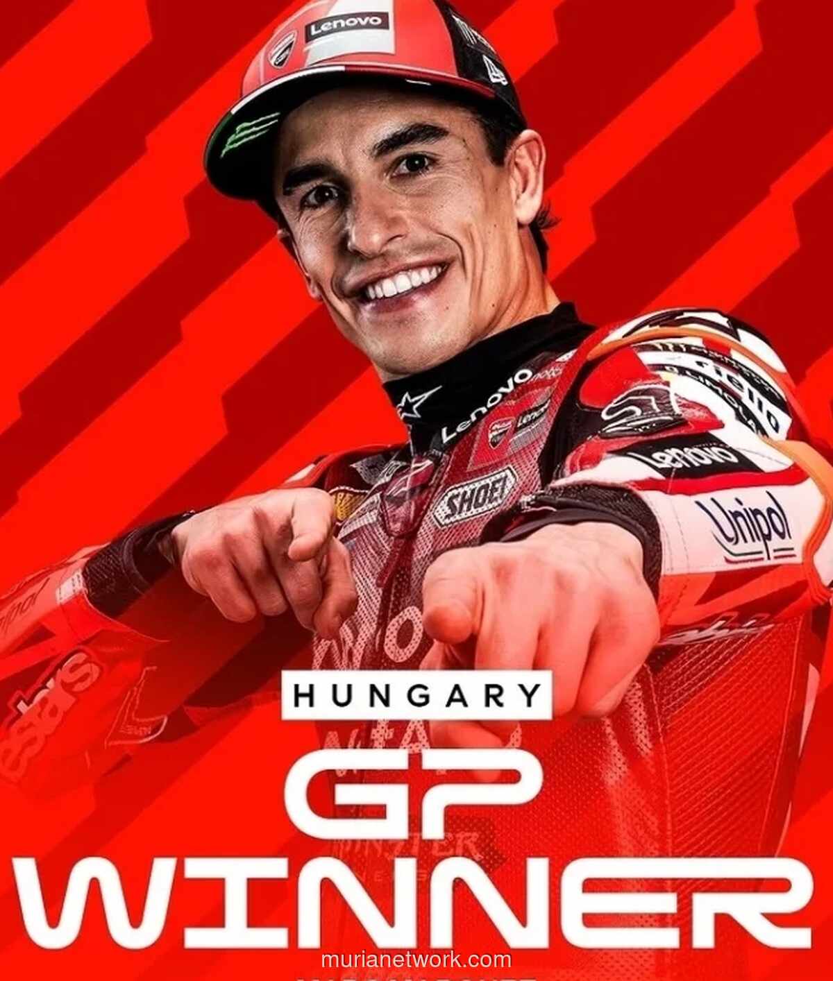 Marc Marquez Sempurnakan Hattrick di MotoGP Hungaria 2026, Acosta dan Bagnaia Podium