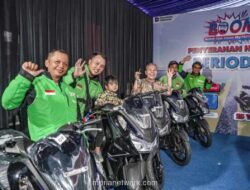 25 Driver Ojol Menang Undian MyPertamina, Dapat Motor Yamaha Lexi
