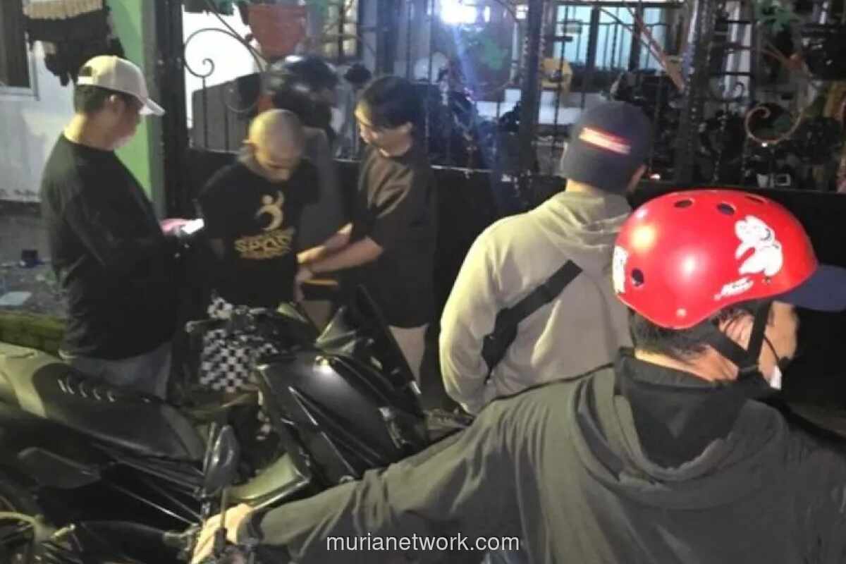 Polisi Tangkap Buronan Geng Motor ‘Calon Imam’ Pelaku Pembusuran Anak Panah di Makassar