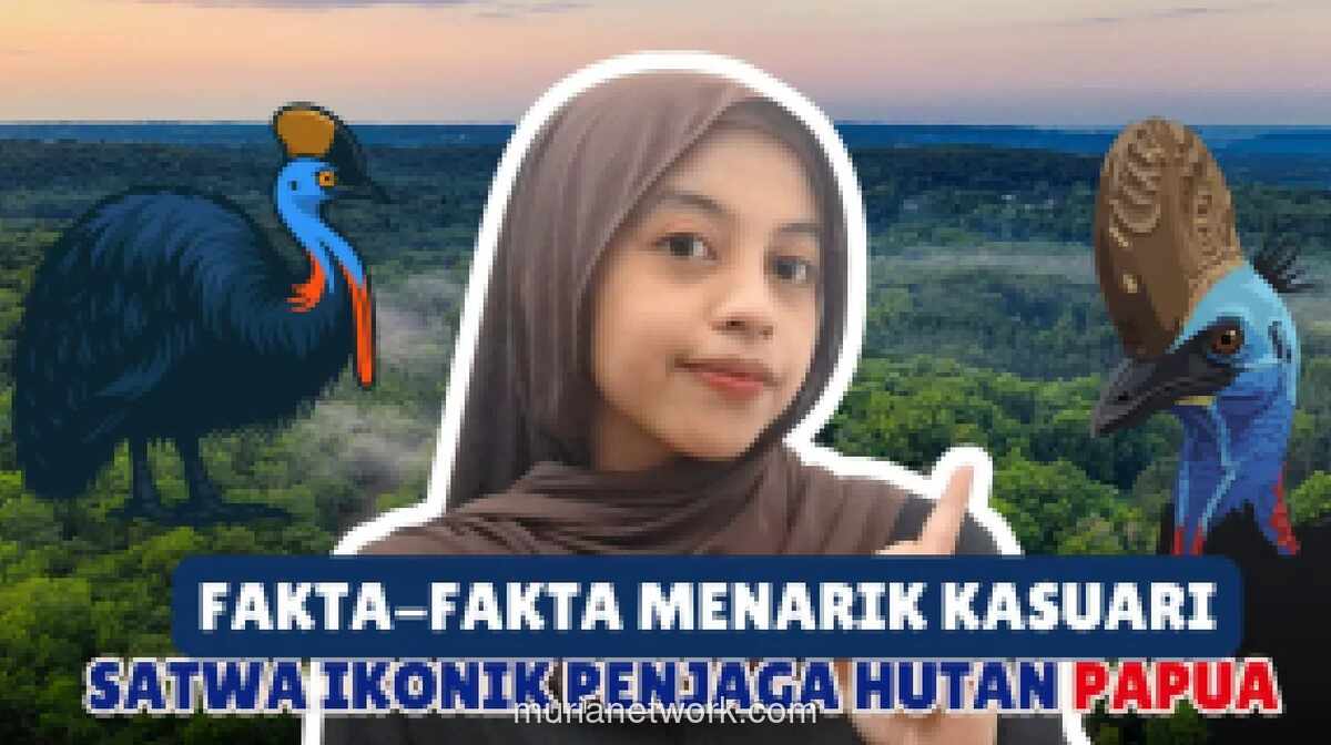 Kasuari, Burung Terbesar dan Paling Berbahaya di Dunia yang Jadi Penjaga Ekosistem Hutan Papua