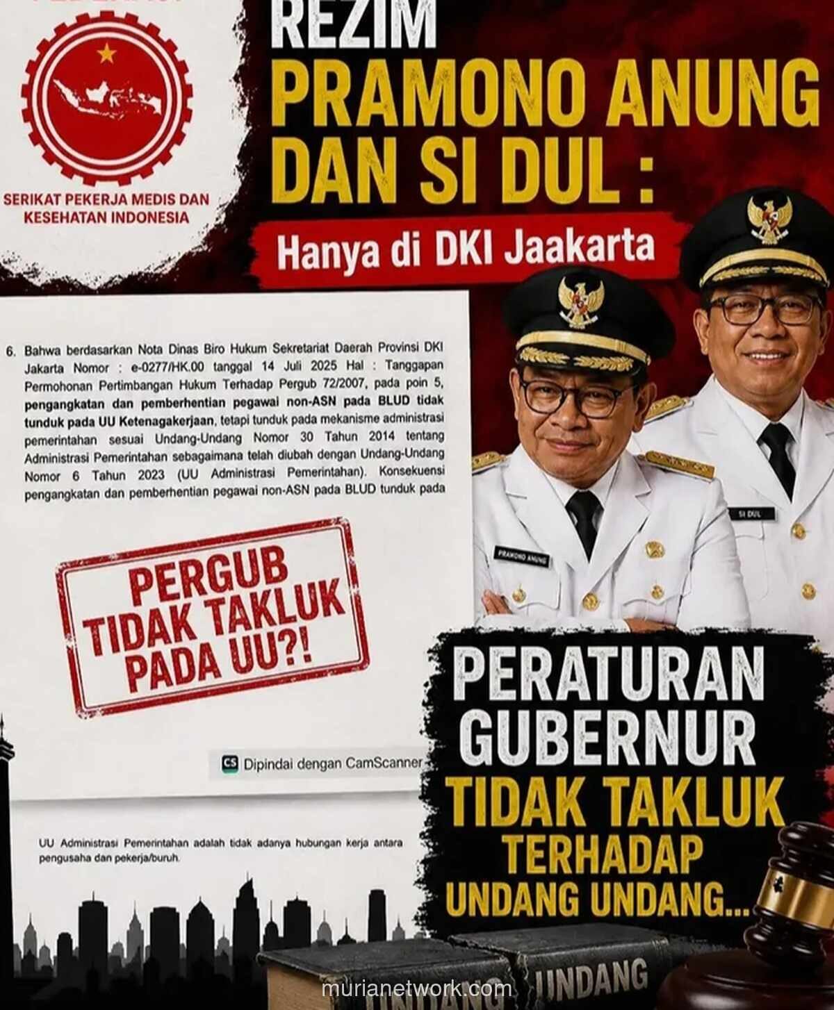 SPMKI Desak Ombudsman Usut Dugaan Pelanggaran Hak Pekerja BLUD dan RSUD di Jakarta