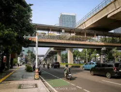 JPO Baru di HR Rasuna Said Hadir dengan Tampilan Modern, Kawasan Kini Lebih Ramah Pejalan Kaki