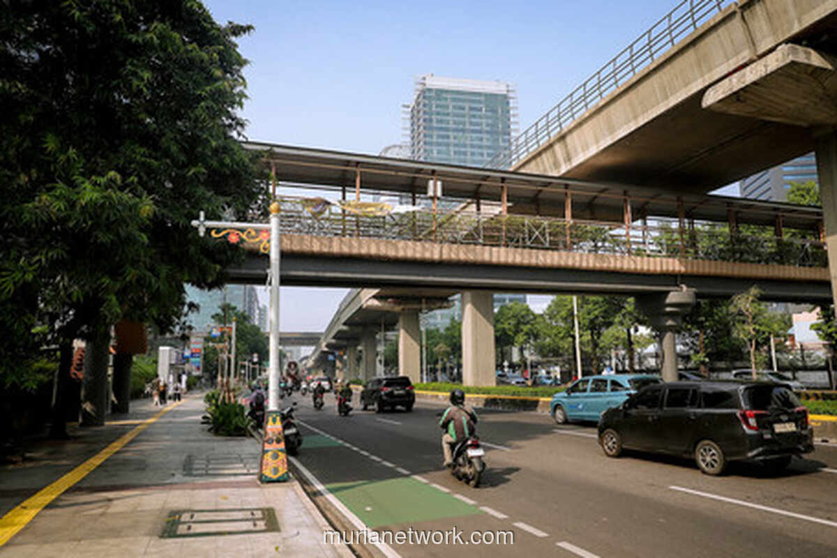 JPO Baru di HR Rasuna Said Hadir dengan Tampilan Modern, Kawasan Kini Lebih Ramah Pejalan Kaki