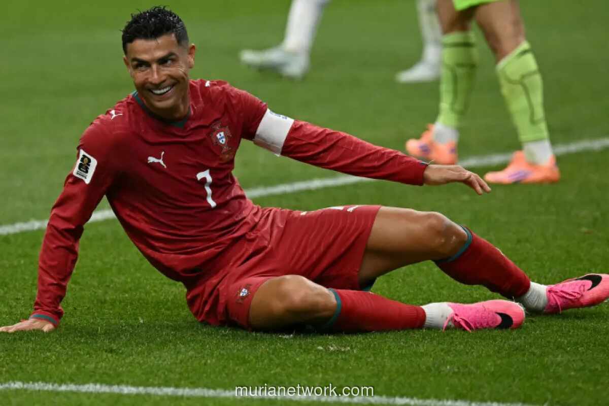 Ronaldo Cetak Dua Gol dan Ukir Rekor Enam Edisi Piala Dunia, Portugal Hancurkan Uzbekistan 5-0