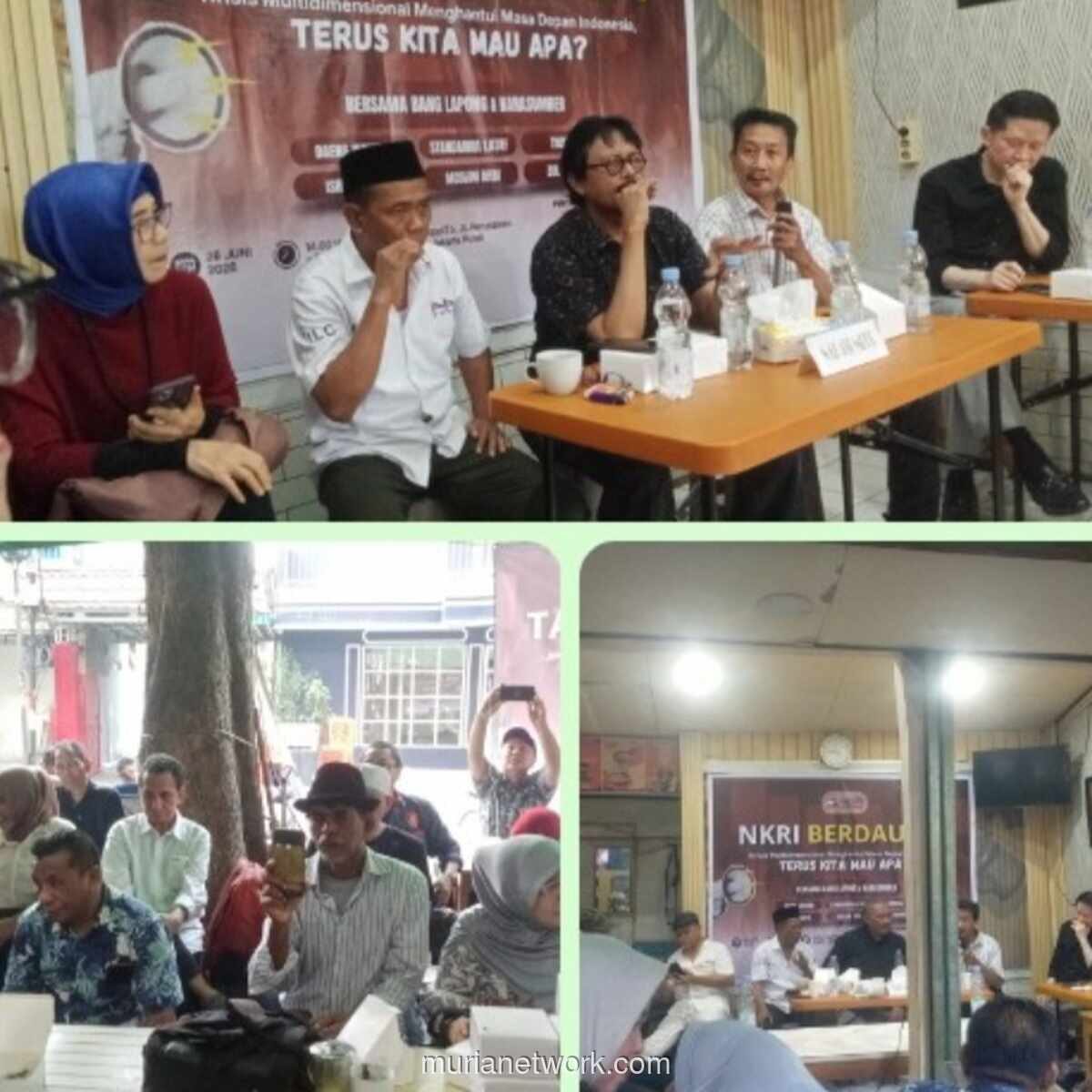 Diskusi Aktivis API Perubahan Indonesia Serukan Penuntasan Oligarki dan Korupsi