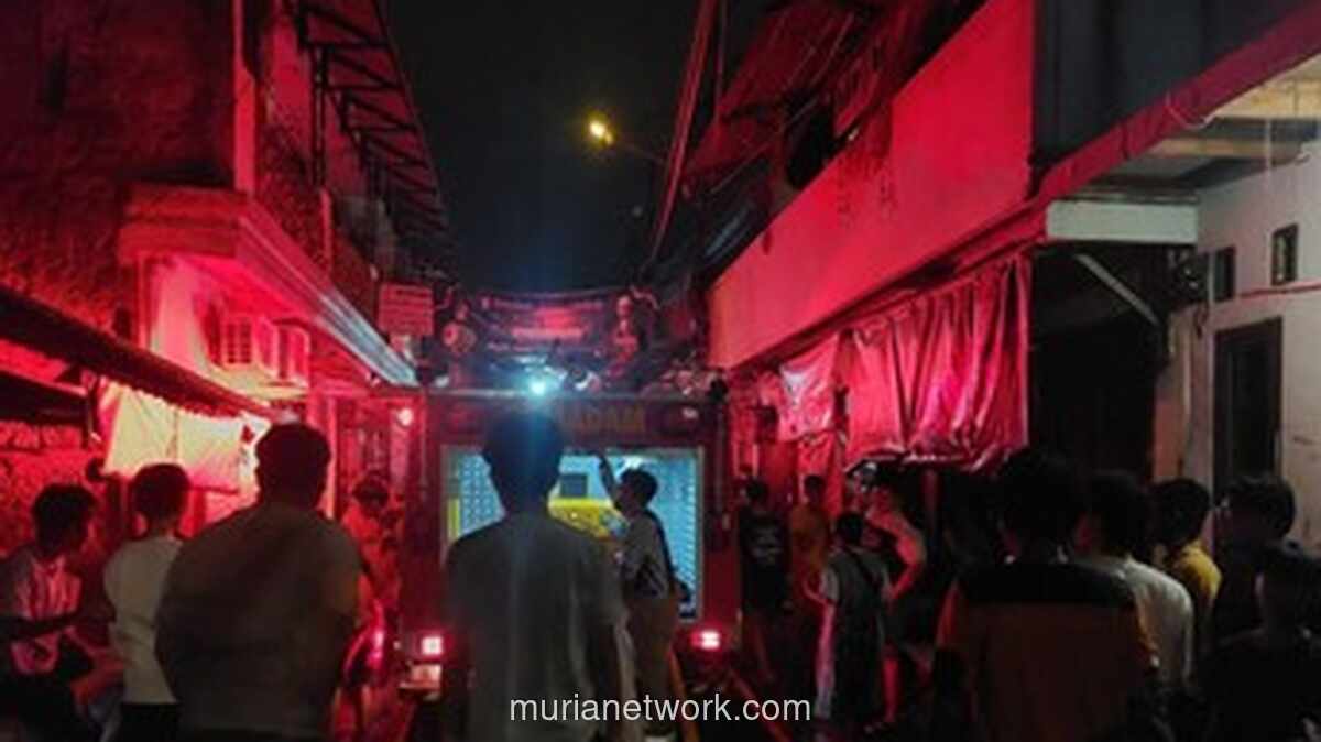 Kebakaran di Jatipulo Palmerah Hanguskan Rumah Lima Kepala Keluarga, Tak Ada Korban Jiwa