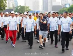 Kapolri Ajak Masyarakat Olahraga Bersama di CFD Jelang Hari Bhayangkara ke-80