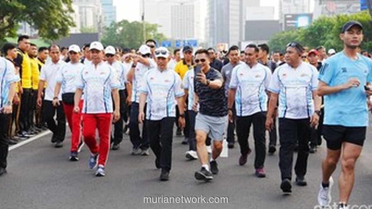 Kapolri Ajak Masyarakat Olahraga Bersama di CFD Jelang Hari Bhayangkara ke-80