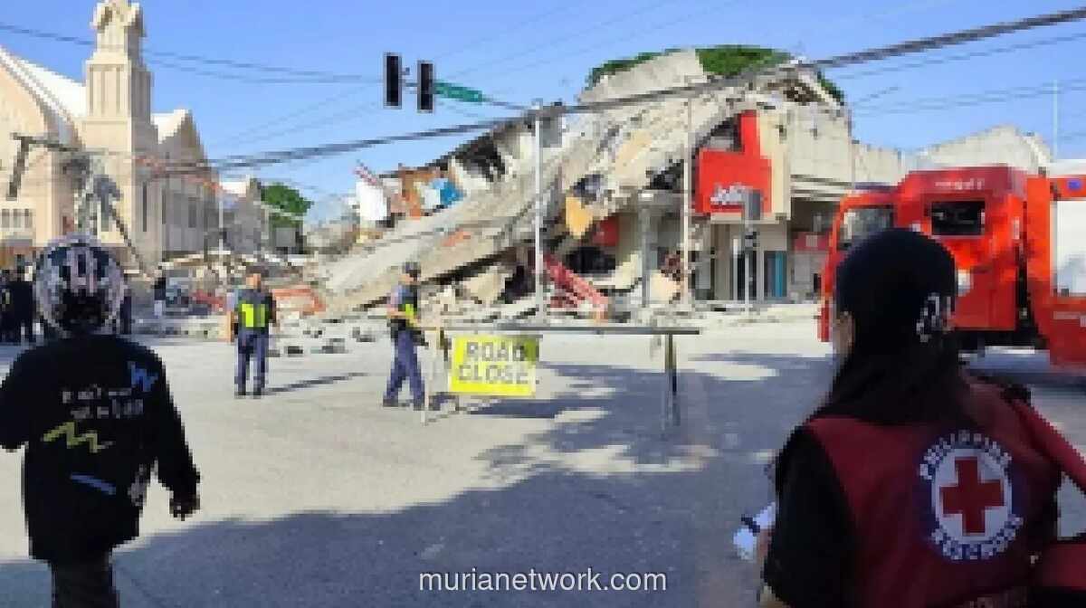 Gempa 7,8 di Filipina Angkat Dasar Laut Hingga 2 Meter, 61 Tewas dan 40 Hilang