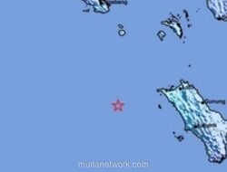 Gempa M 4,1 Guncang Nias Barat Akibat Aktivitas Megathrust, BMKG Imbau Warga Tetap Waspada