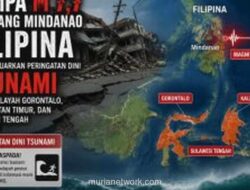 BMKG Keluarkan Peringatan Dini Tsunami Usai Gempa M 7,7 di Filipina, Sejumlah Wilayah Indonesia Siaga