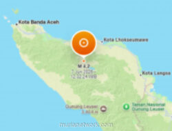Gempa Magnitudo 4,2 Guncang Bener Meriah, Getaran Terasa Hingga Takengon