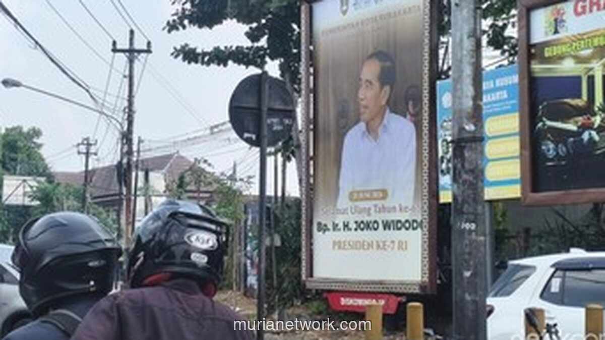 Pemasangan Baliho Ucapan HUT Jokowi oleh Pemkot Solo Dikecam Gerindra
