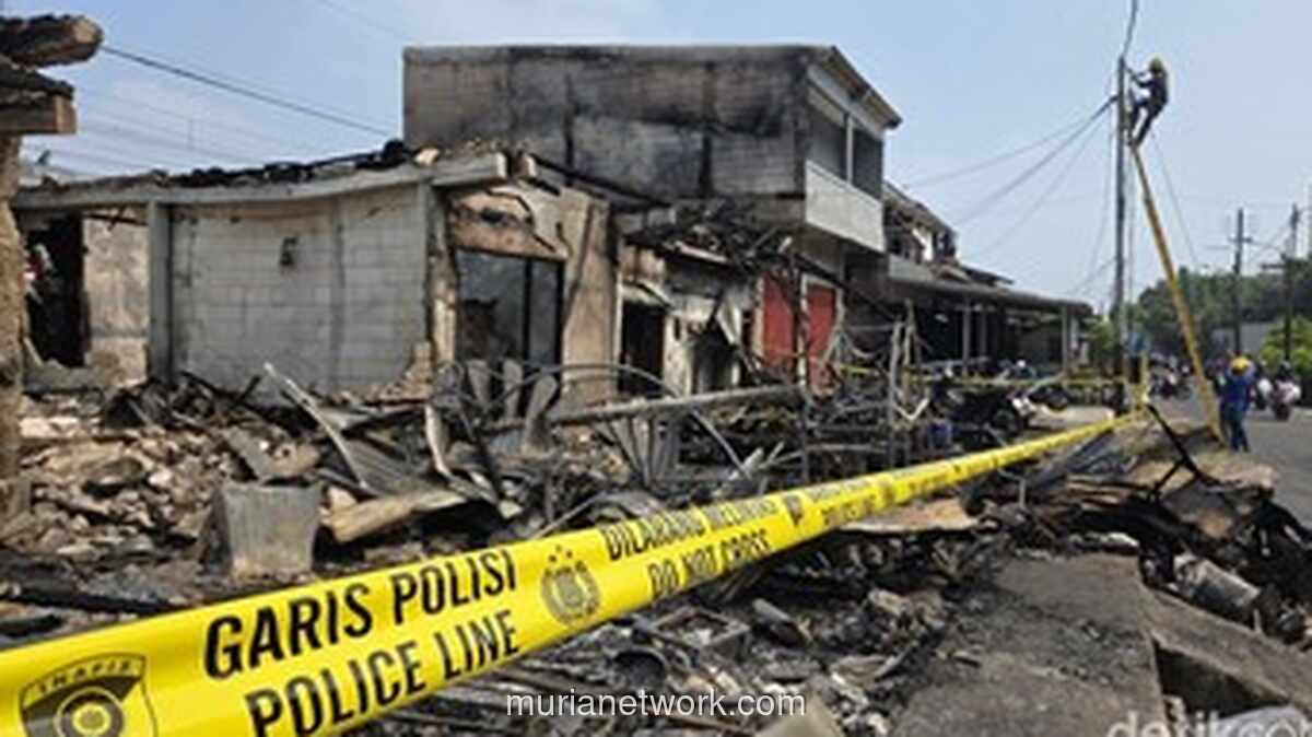 Kebakaran di Gambir, Seorang Lansia Tewas dan Lima Luka Bakar